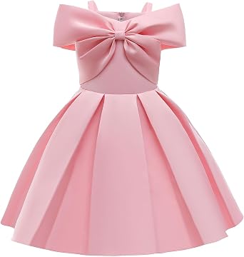 Princess Dress for Girls, Floral Tulle Flower Girl Dress, Birthday Wedding Party Dresses Cute Summer Dresses