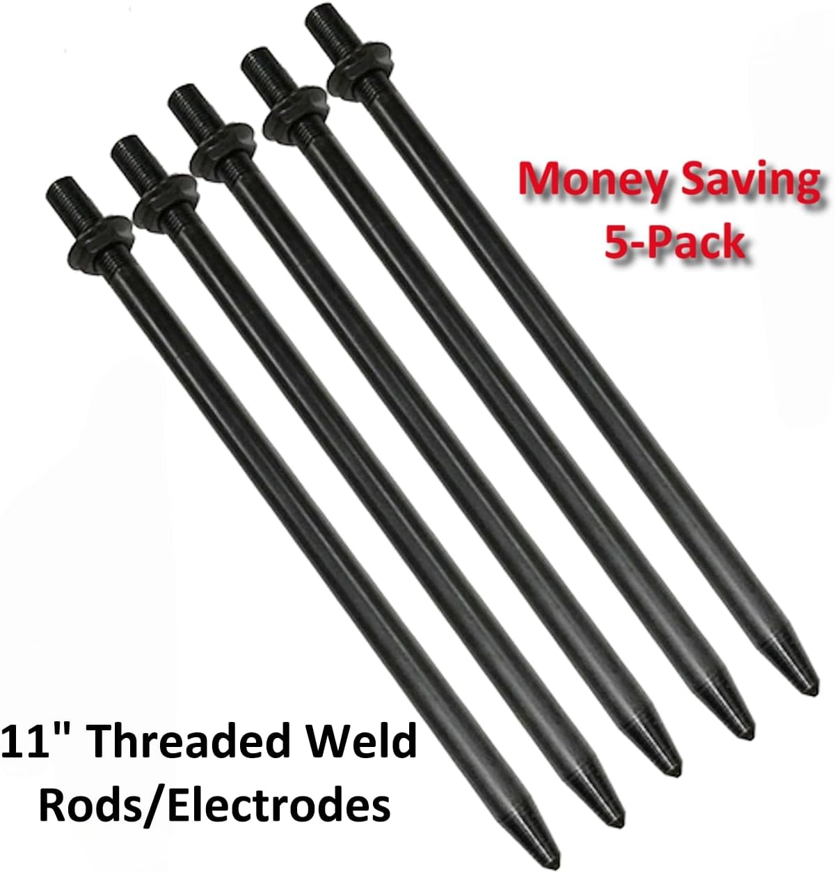 Welding Rod/Electrode, 11", 5-Pack, for Dent Fix DF-595ii Dent Pullers, Replaces Dent Fix DF-503iiLR