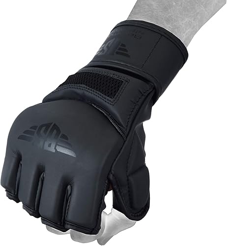 Miniatura 4 de BeSmart UFC - Guantes de kickboxing  Guantes de entrenamiento y entrenamiento de artes marciales mixtas, hombres y mujeres adultos