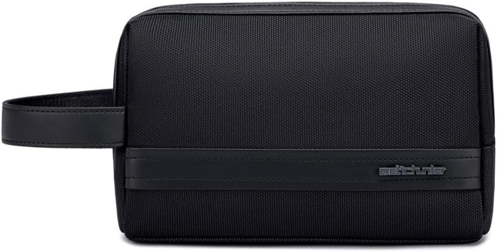 ah arctic hunter Men's Handbag Clutch Bag,Stylish and Durable Men's Carry-all Bag, Pouch Bag with Multiple Pockets Daily Use for Men