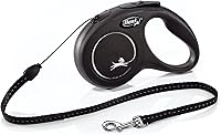 Vista 15 de FLEXI Correa Retráctil New Classic de Cable para Perros Pequeños de hasta 33 libras. – 26 pies, negro Correa para Caminar Mascotas Sin Enredos