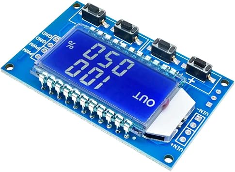 DollaTek 1Hz-150Khz Signal Generator Module Adjustable PWM pulse frequency duty cycle adjustable module square wave rectangular wave