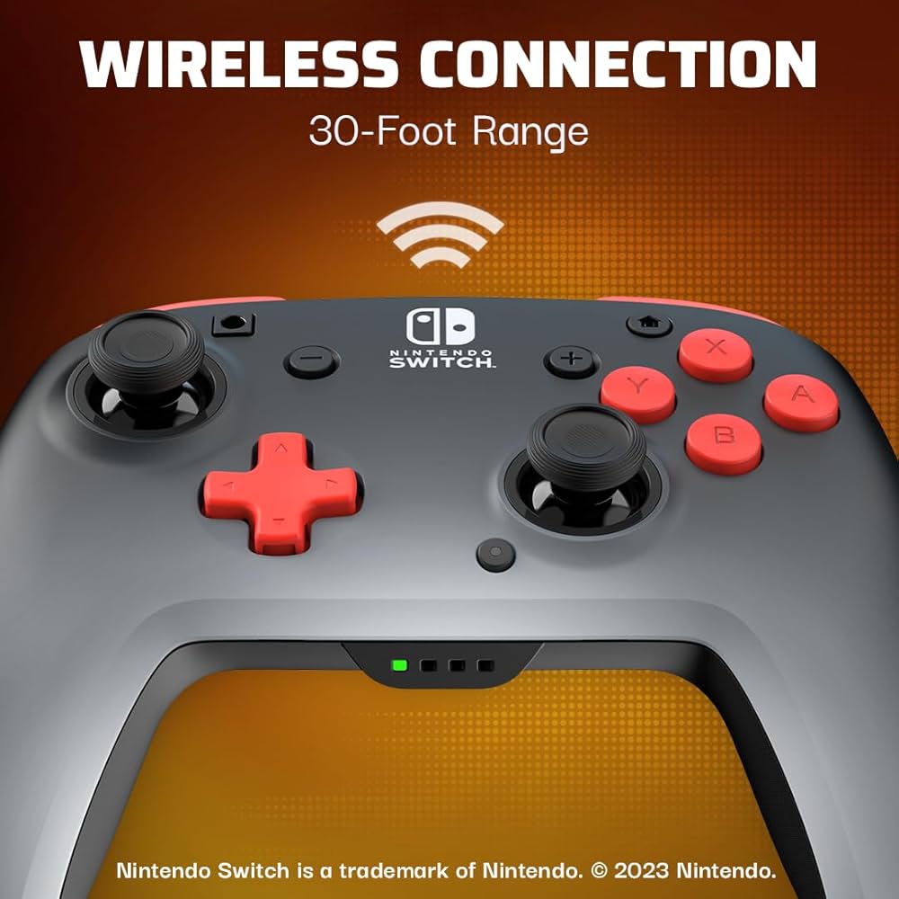 PDP REMATCH Enhanced Wireless Nintendo Switch Pro Controller