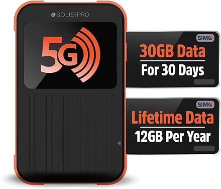 SIMO Solis PRO 5G WiFi Hotspot