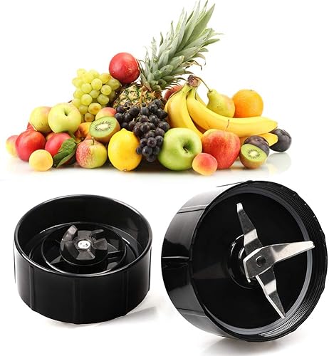 Miniatura 6 de QT 2X - Cuchillas cruzadas compatibles con Magic Bullet 250W MB1001 Series con juntas de repuesto para licuadora