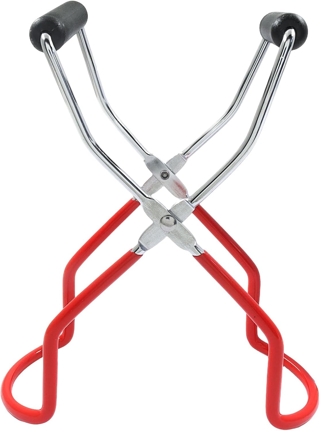 8.7 Inch Stainless Steel Canning Jar Lifter Tongs, Black