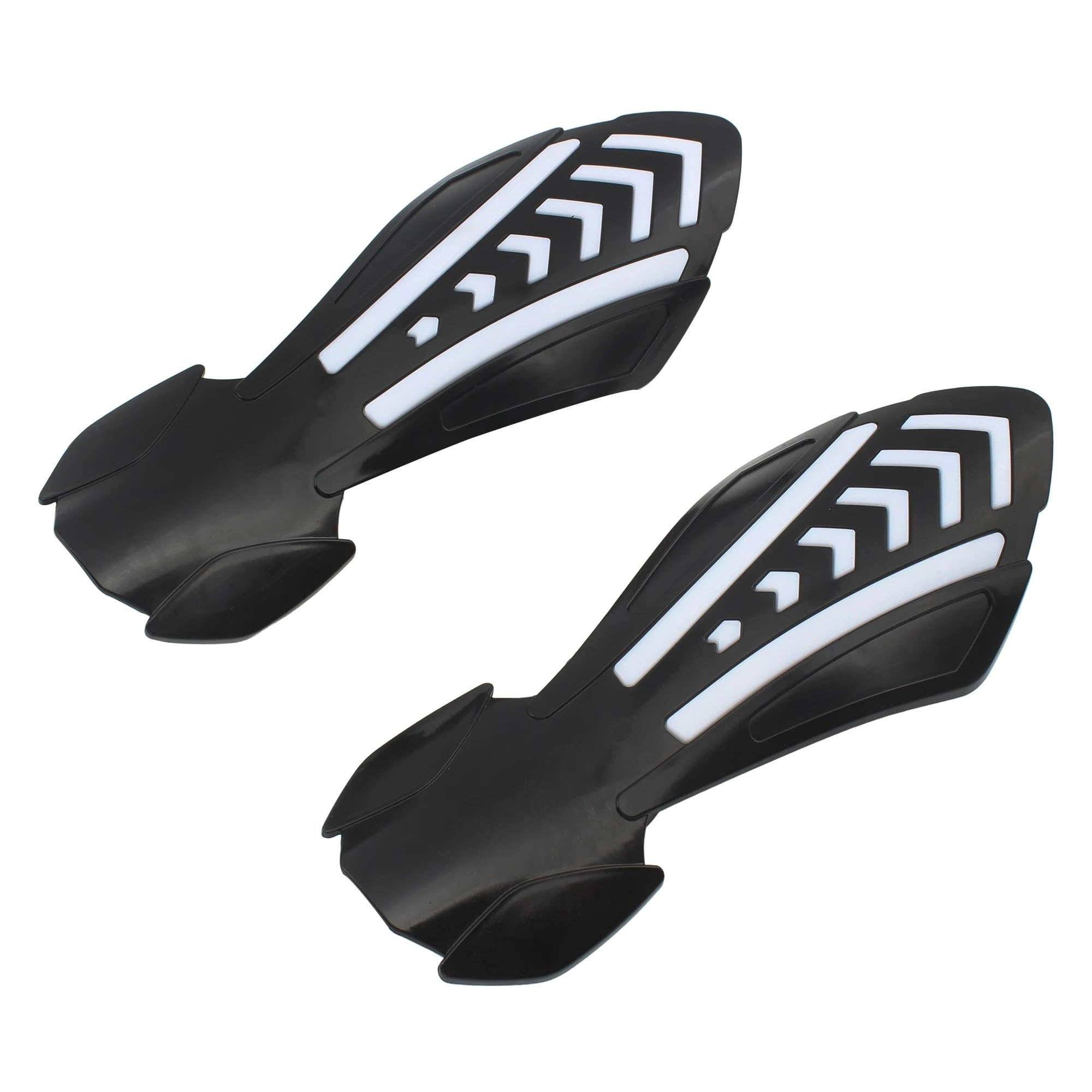 Paramanos Moto Universales para Manillar De Motocicleta, Protectores De Manos para Motocicleta Accesorios para Motocross De 12 V Luces Protectoras Protectores Manos Motocicleta(Red)