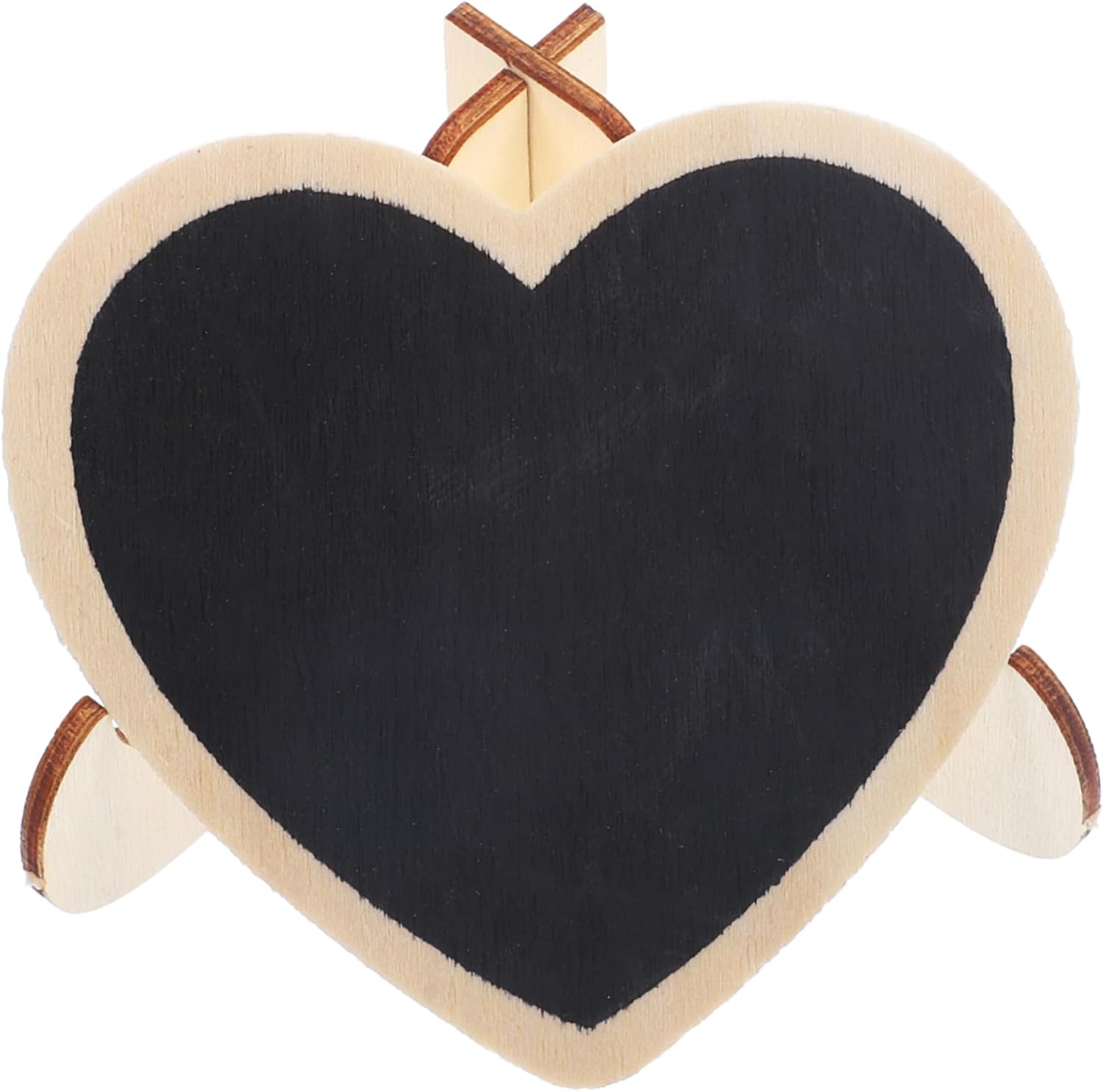 Mini Blackboard Table Sign, Wooden Rectangle Chalkboard for Weddings