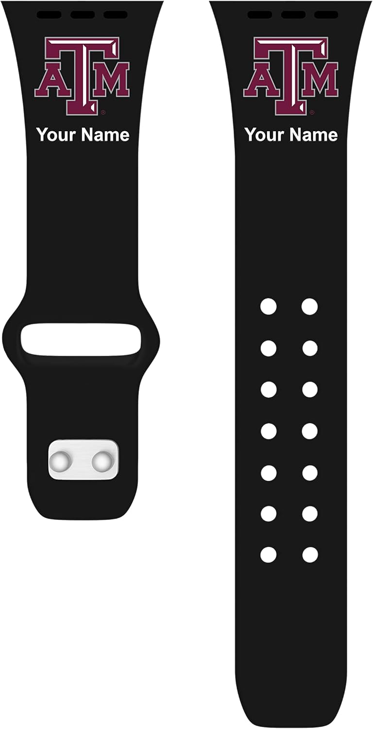 Affinity Bands Texas A&M Aggies HD NCAA Watch Band Compatible with Apple Watch - All Series