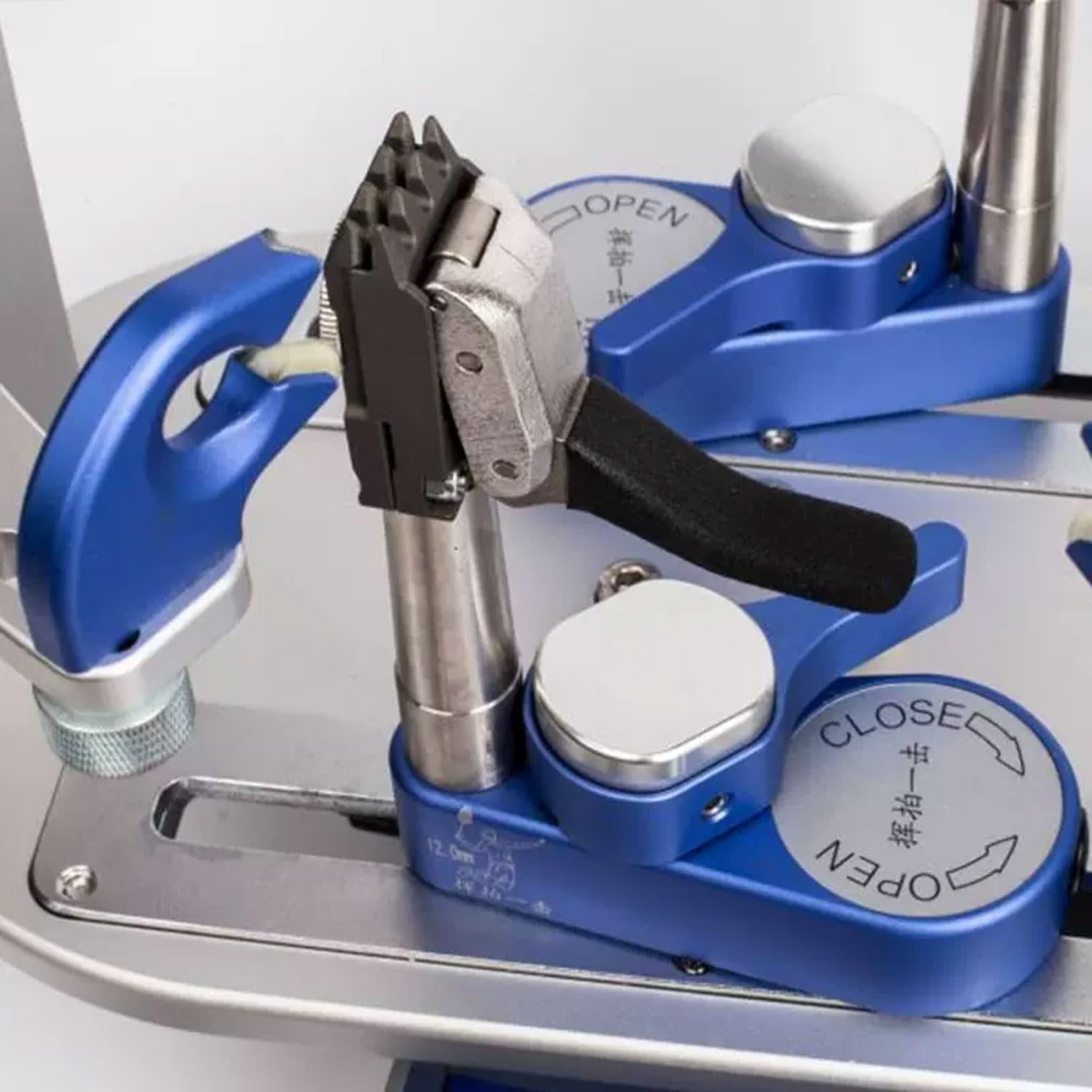 Manual Racket Stringing Machine, 60lb DIY Badminton Racket Stringer, 6 Point Mechanical Wire Winding Machine, Heavy Hammer Cable Puller with Tool Set for Beginners, Amateurs, Professionals