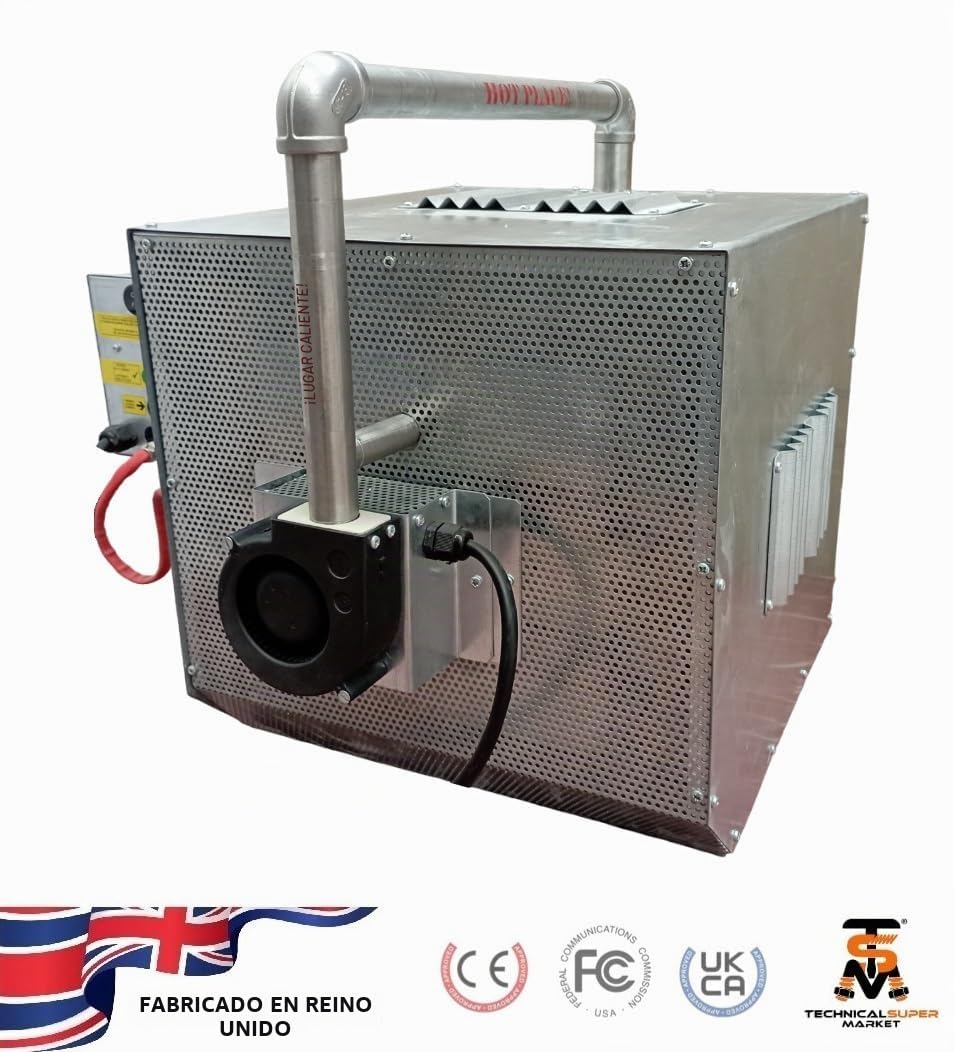 Horno eléctrico R-1300-ACS 1300°C / 2372°F con controlador programable fácil de usar y sistema de circulación de AIRE