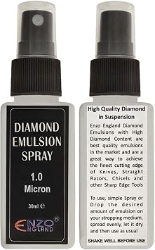 Poly Diamond Stropping Spray Emulsion Premium Quality Diamond Suspension Knife Sharpener Diamond Spray Micron 1.0