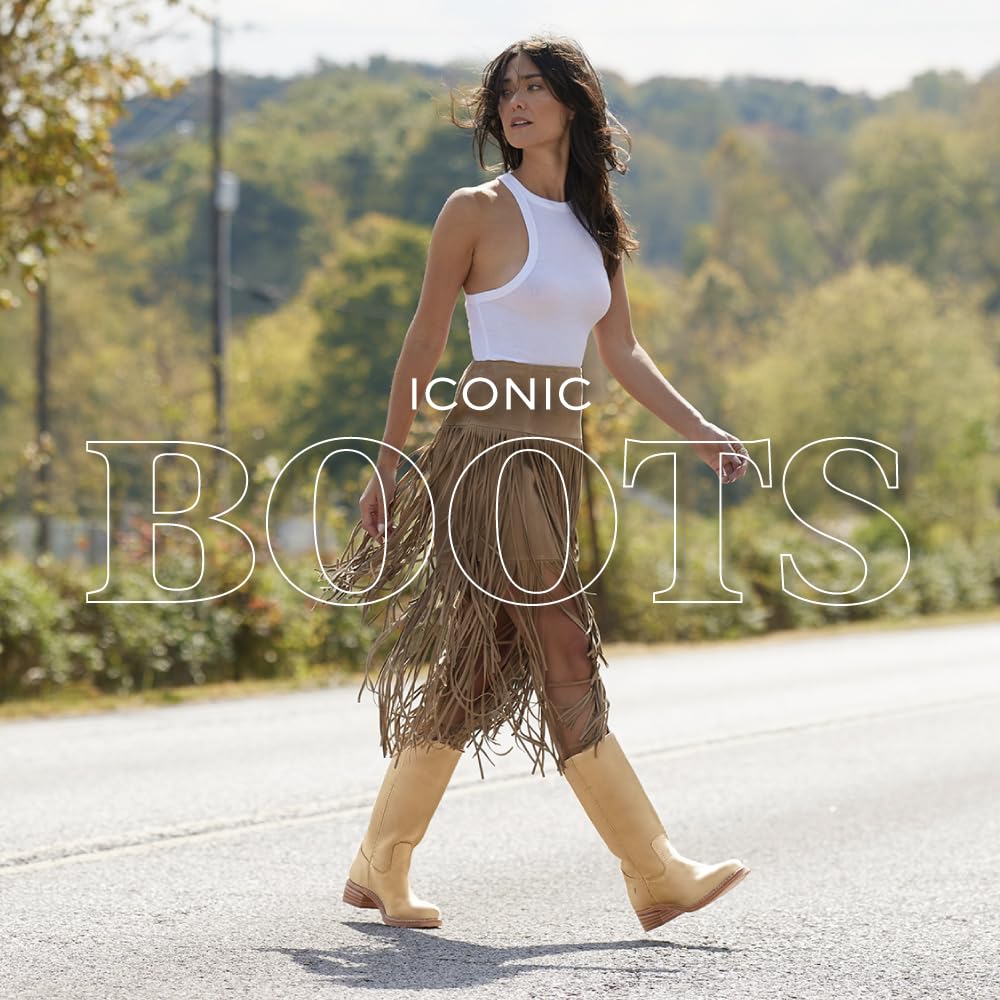 Frye Campus 14L Iconic Tall Boots for Women Crafted from Signature Montana Leather with Genuine Stitch Welt Construction and Stacked Leather Heel