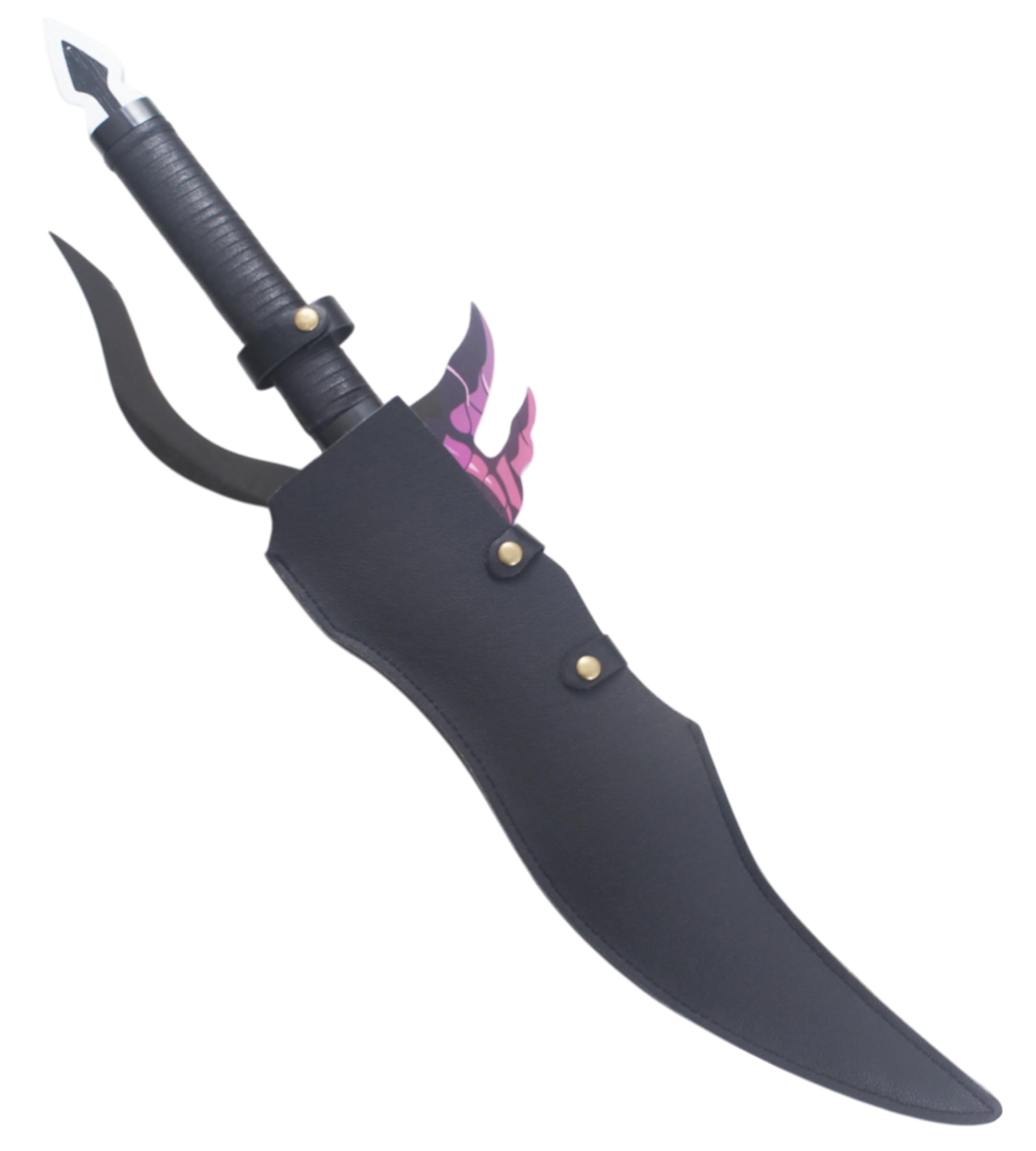 REPLIKSWORD Pack 2 Dagues Solo Leveling en Bois Sung Jinwoo Epee en Bois Couteau Cosplay Decoration - Lame Decoration