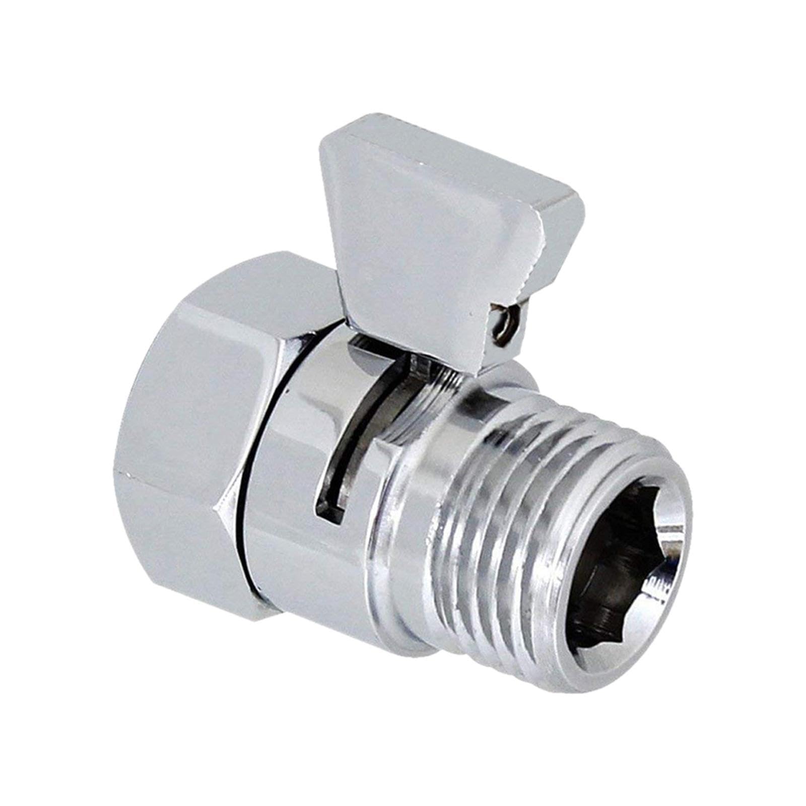 PUXZYAX Versatile Shower Stop Water Valve Switch Hand Shower Bidet Compact Water Control Valve Adjustable Providing and Efficiency in Stop Switch with