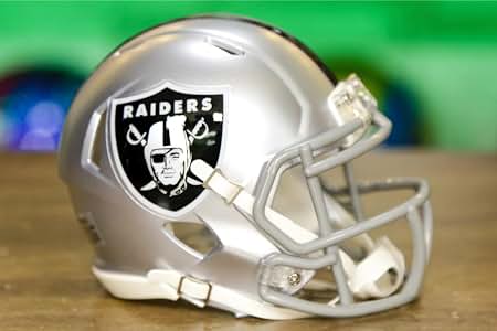 Oakland Raiders NFL Riddell Speed Pocket PRO Micro/Pocket-Size/MINI Football Helmet