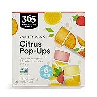 Vista 1 de 365 by Whole Foods Market, Popups Citrus, 3 onzas líquidas cada uno, 6 unidades (paquete de 1)