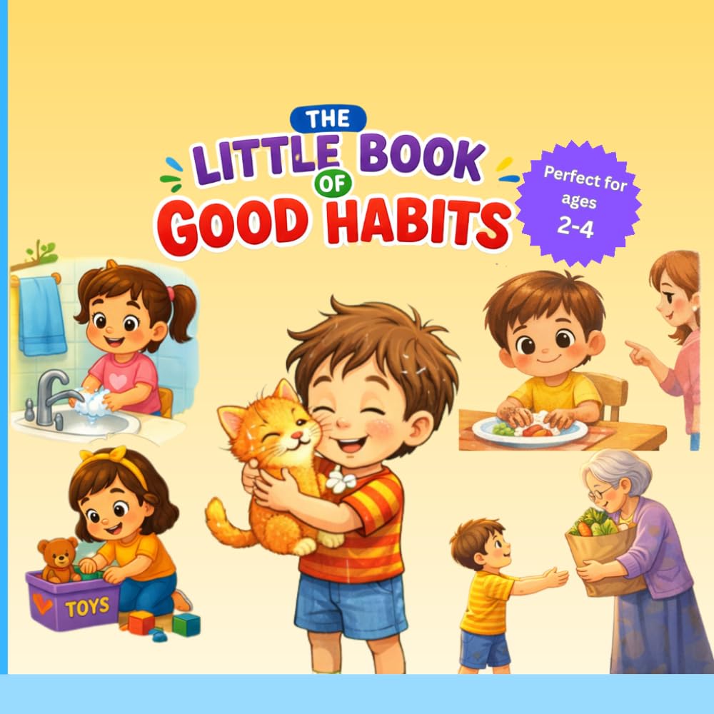 The Little Book of Good Habits: Gentle Bedtime Stories to Teach Good Habits and Kindness for Toddlers Ages 2–4