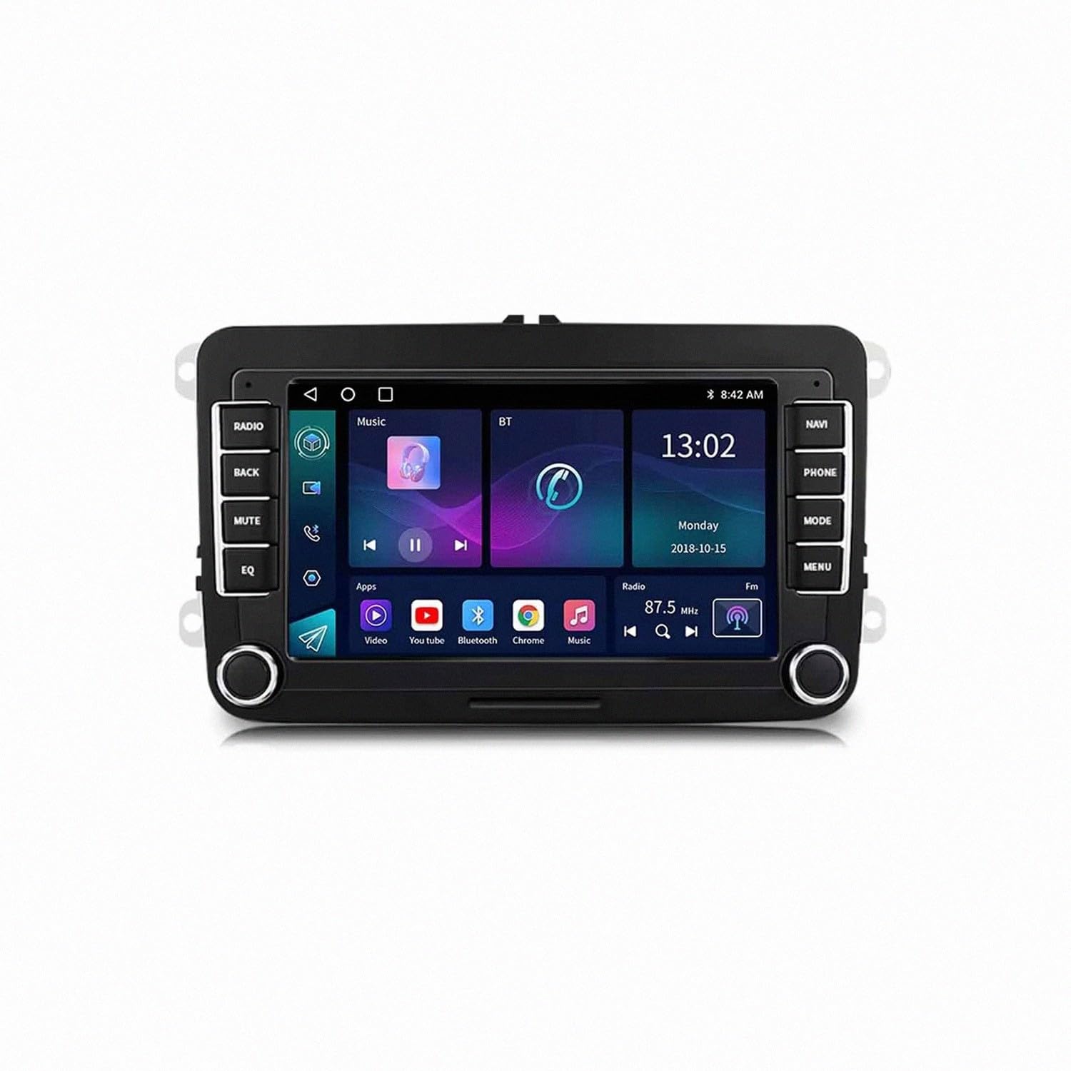 Navegador GPS para camión y furgonetas VW Scirocco o Transporter T5 T6 con mapas sin conexión 16GB 8
