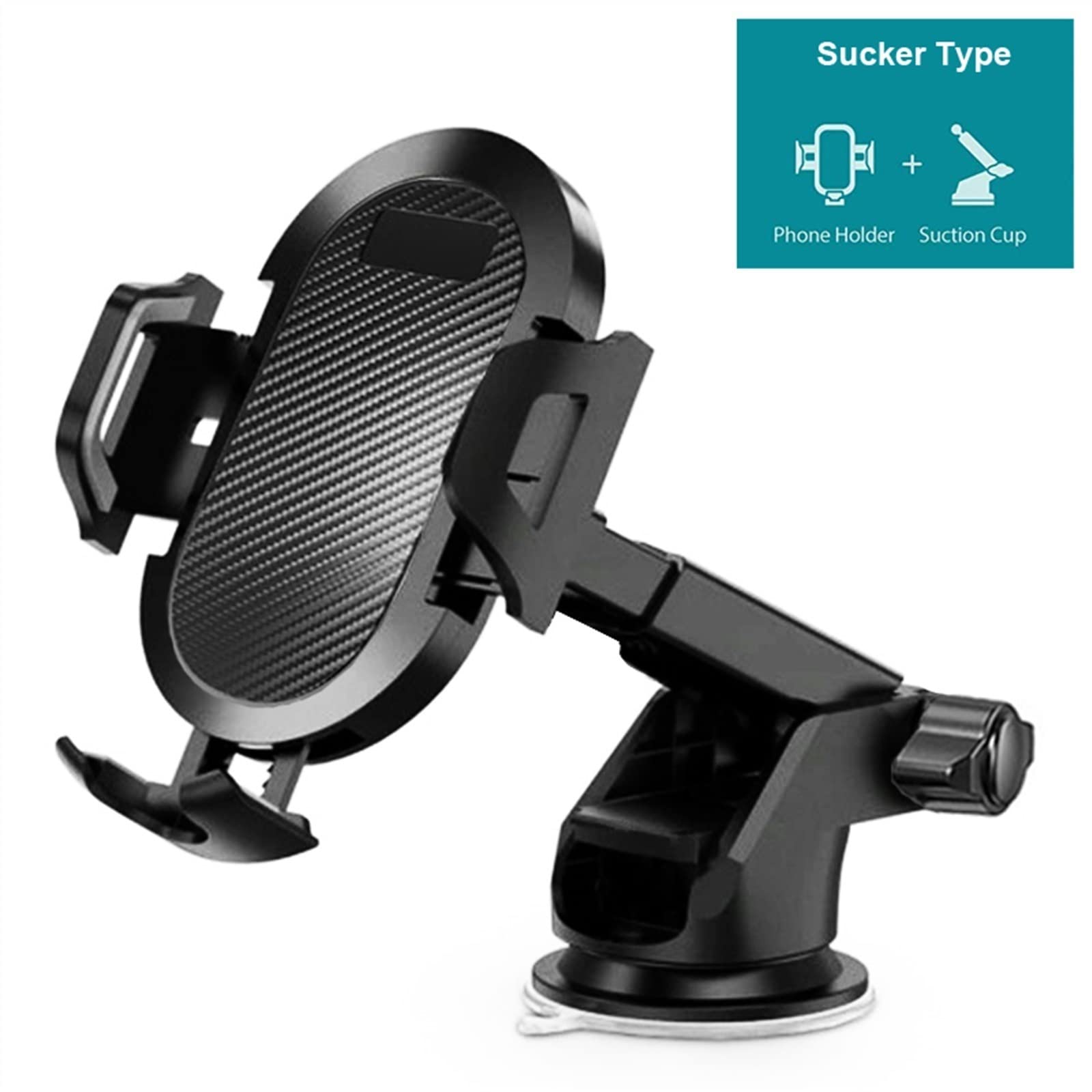 SCOOVY Porta Cellulare Supporto Telefono Auto Ventosa Supporto Telefono per Auto Supporto per Navigazione GPS Girevole A 360 ° Parti di Modifica del Supporto per Telefono Cellulare