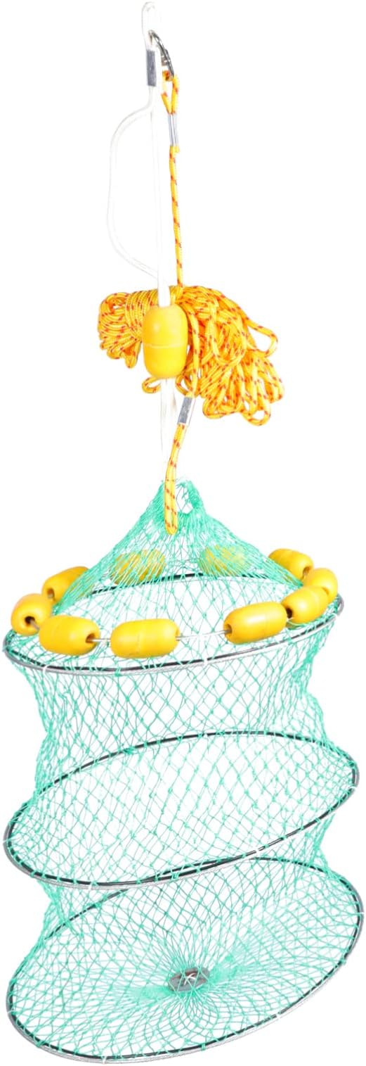 Generic Foldable Fishing Net Mesh Fish Net Net Collapsible Fish Catch Nets Fishing Accessories For Crab Shrimp Lobster Fish Fishing Hand Crawfish Net