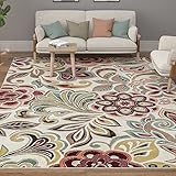 Modern Large 9x12 Indoor Area Rugs for Living Room, Dining Room, Bedroom, Kitchen, Entryway, Contemporary Carpet