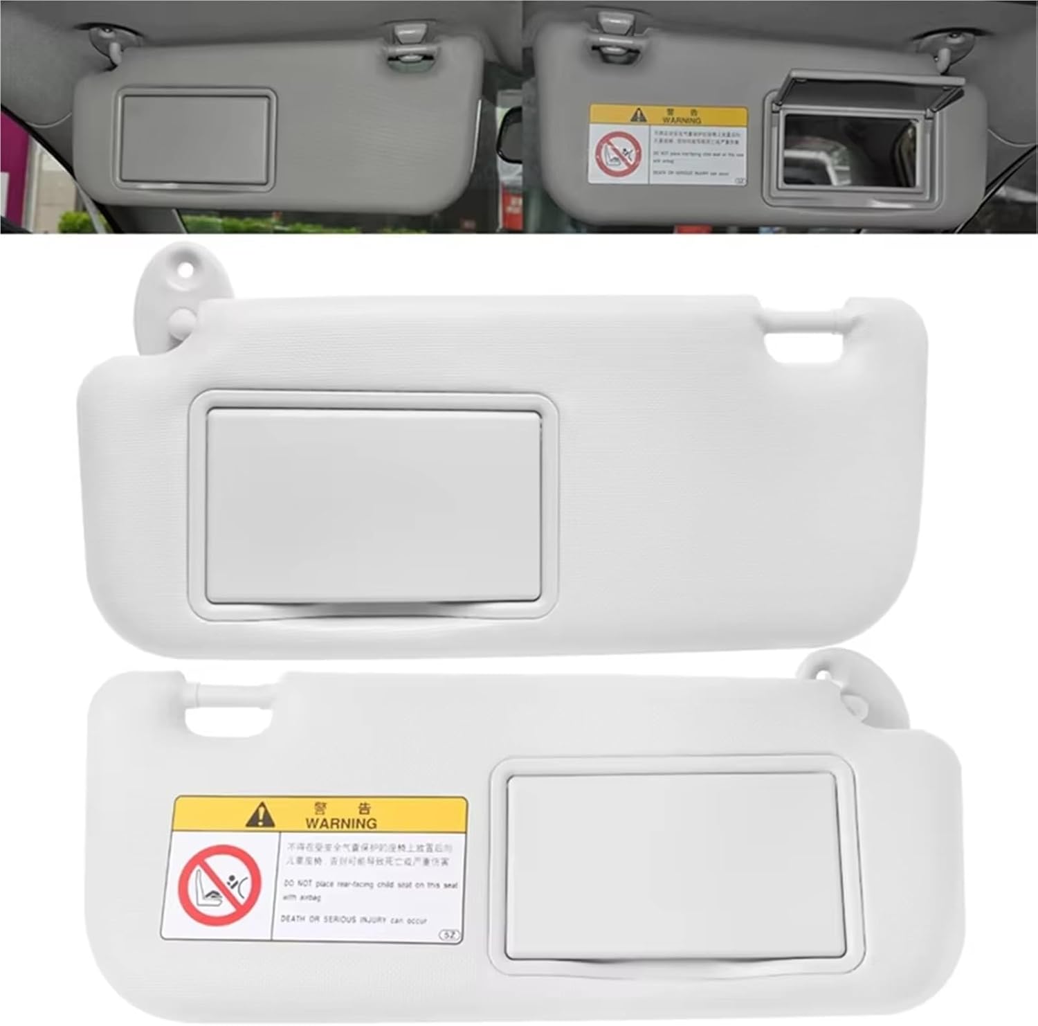 部品サンバイザーの車の カローラ ハイブリッド 2019-2021用 サイドサンバイザー フロントガラスサンシェード 車 インテリア