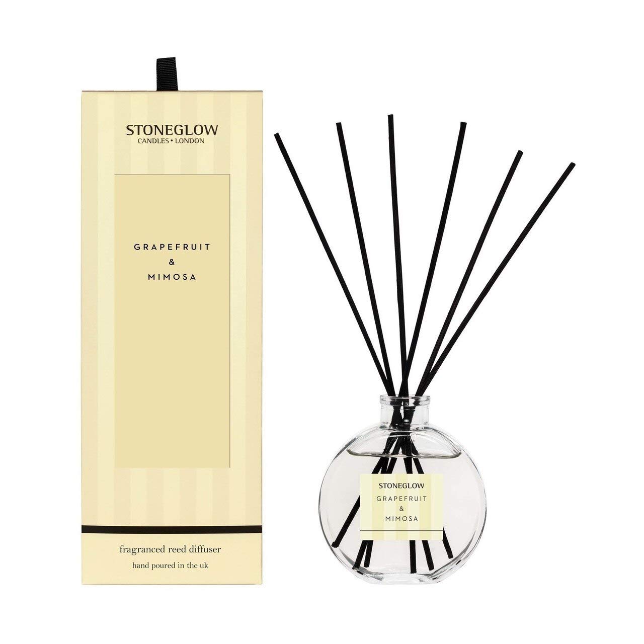 Stoneglow Grapefruit & Mimosa Modern Classics Reed Diffusers Various Scents (Grapefruit & Mimosa)