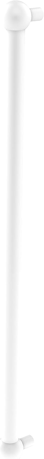 Allied Brass C-30-RP-WHM 18 Inch Refrigerator Pull, Matte White