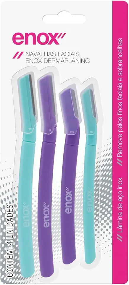 ENOX NAVALHA FACIAL DERMAPLANING (4 UNID.)