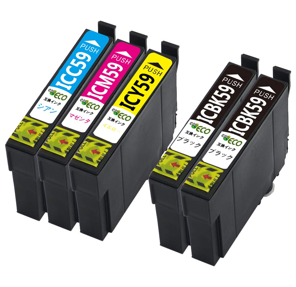 新品★エプソン IC4CL59 大量 インク カートリッジ 4色セット 純正］インクカートリッジ（4色セット/大容量） | エプソン