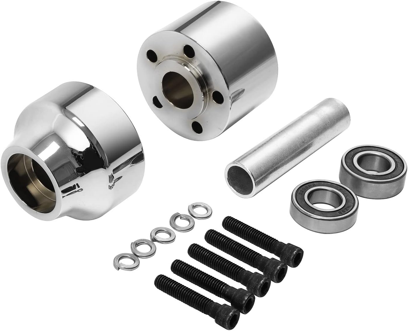 TCMT Single Disc Front Wheel Hub Fit For Harley Touring Non ABS Models Road King Electra Street Road Glide Ultra Limited 1997-2008 Without ABS