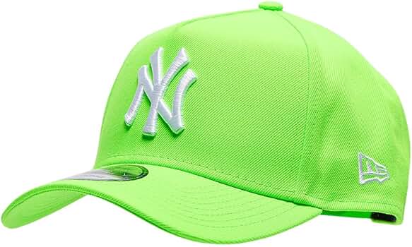 New Era NY New York Yankees 9FORTY A-Frame Neon Cap, Hat