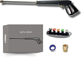 Omni Pa Pressure Washer Gun with Extension Wand, 39 inch, 3600 PSI, M22 Fitting. Premium Replacement Pressure Washer Sprayer and Wand Set. Ideal for Car, RV, and Home Wash