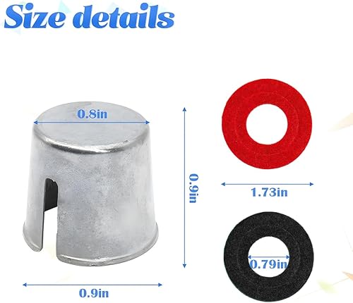 Miniatura 8 de 10 unidades de cuñas de terminal de poste de batería de automóvil, tapas de terminal de plomo automático con 12 arandelas para reparación de
