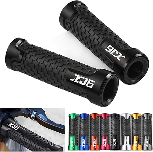 Miniatura 5 de Empuñaduras de manillar de motocicleta, empuñaduras de goma antideslizantes para manillar Yamaha XJ6 Diversion ABS XJ6N XJ6F XJ6S 2012 2013 2014