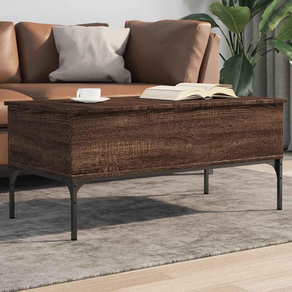 Table basse avec pieds réglables résolvant les problèmes de sol instable
