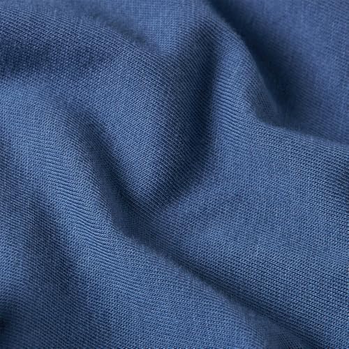 Miniatura 7 de G-Star Camiseta Holgada Con Costuras Horizontales Para Mujer, Azul Mid Blue D26134-336-835 , Xs