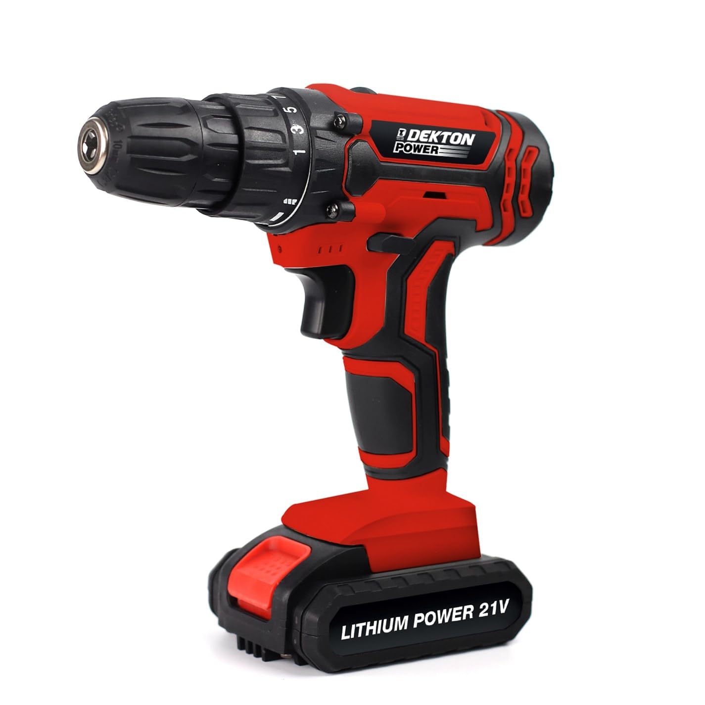 Dekton Cordless Drill 21V Keyless Lithium Li-On Battery Screwdriver 610025 from B&Q