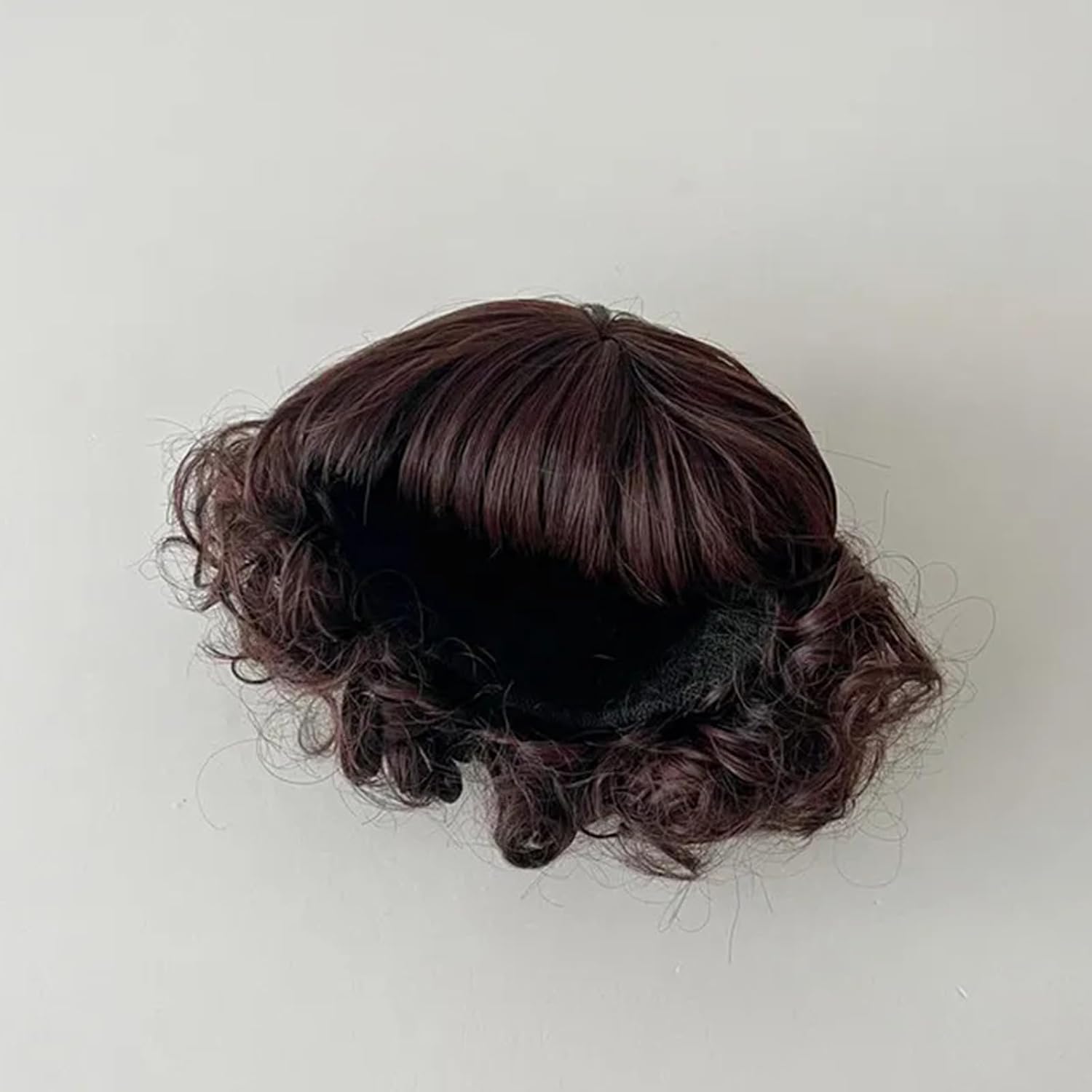 Girls Hair Wig Fashionable Hair Accessory for Girls Cosplay Wig Headdress Synthetic Short/Curly Hairpiece Girl Cosplay Hat