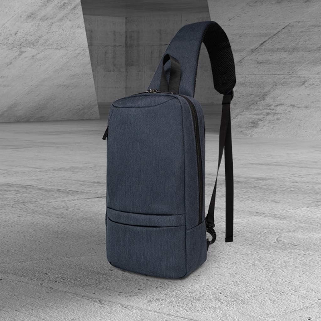 Sling Bag Small Backpack Crossbody Bags Shoulder Chest Pack Man Bag and Purse Messenger Bags for Men,18x8.5x32.5cm