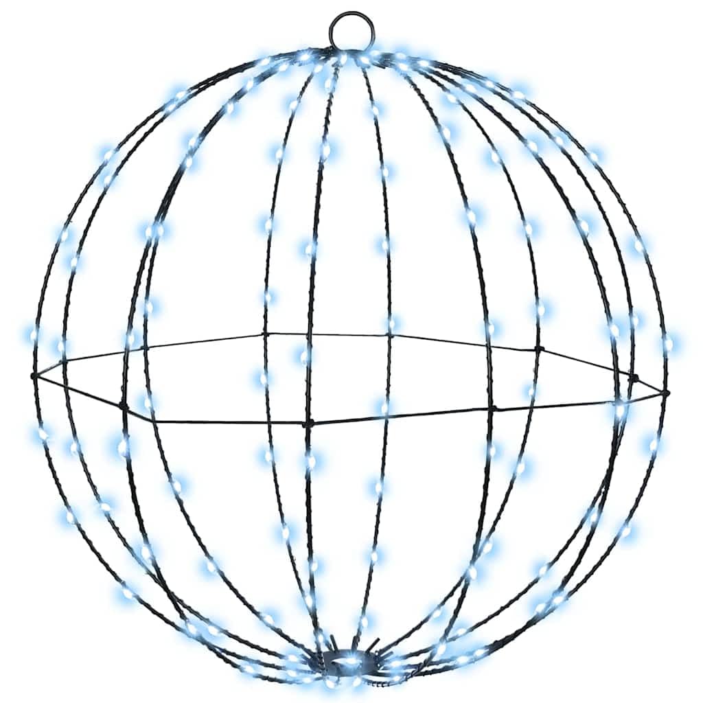 Decorazione luminosa di Natale a sfera in metallo,bianco freddo,50x50x52 cm