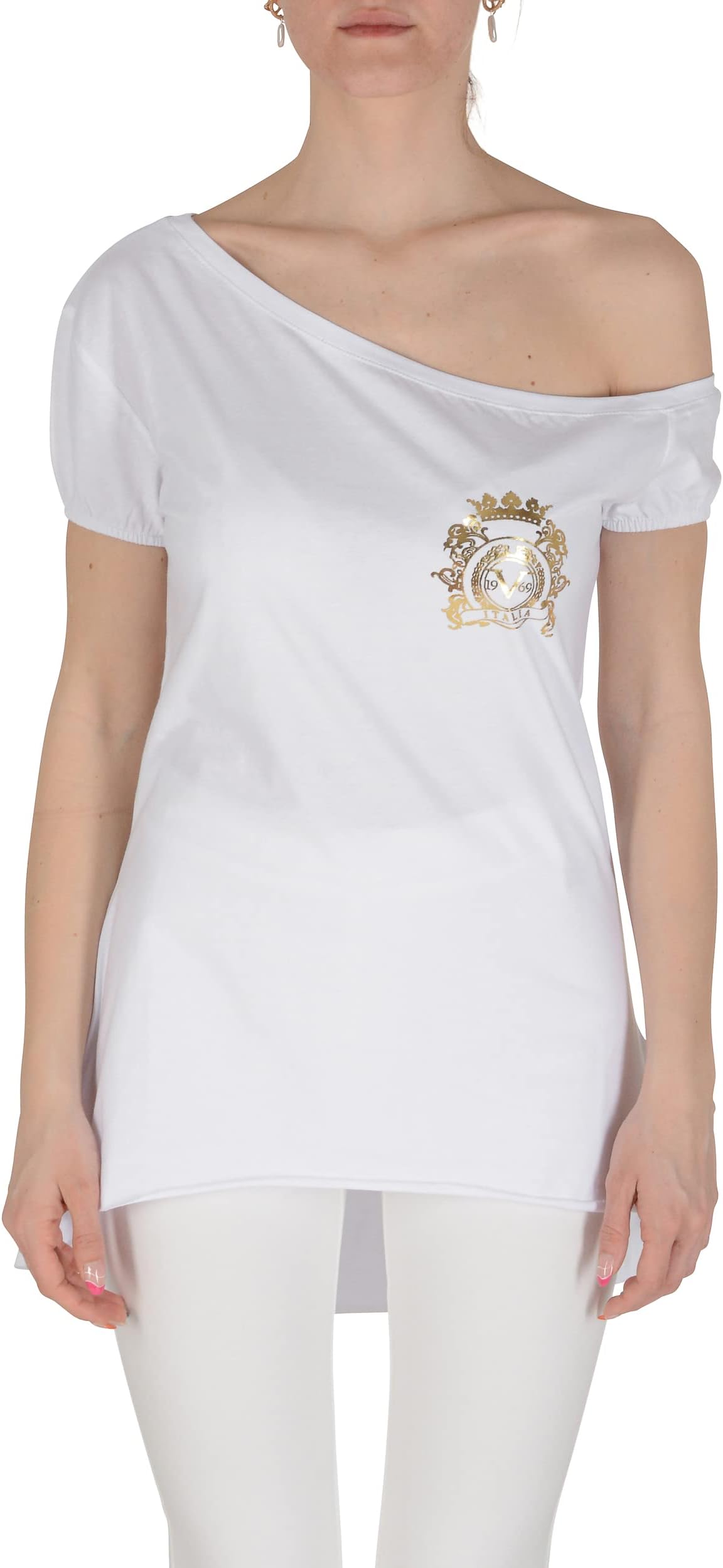 19V69 ITALIA Women's Lac White T-Shirt (pack of 20)