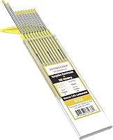 Vista 22 de YESWELDER Electrodo de Tungsteno para Soldadura TIG 2% Lantanizado 5 paquetes de 3/32" y 5 paquetes de 1/8" por 7" Tamaños Surtidos