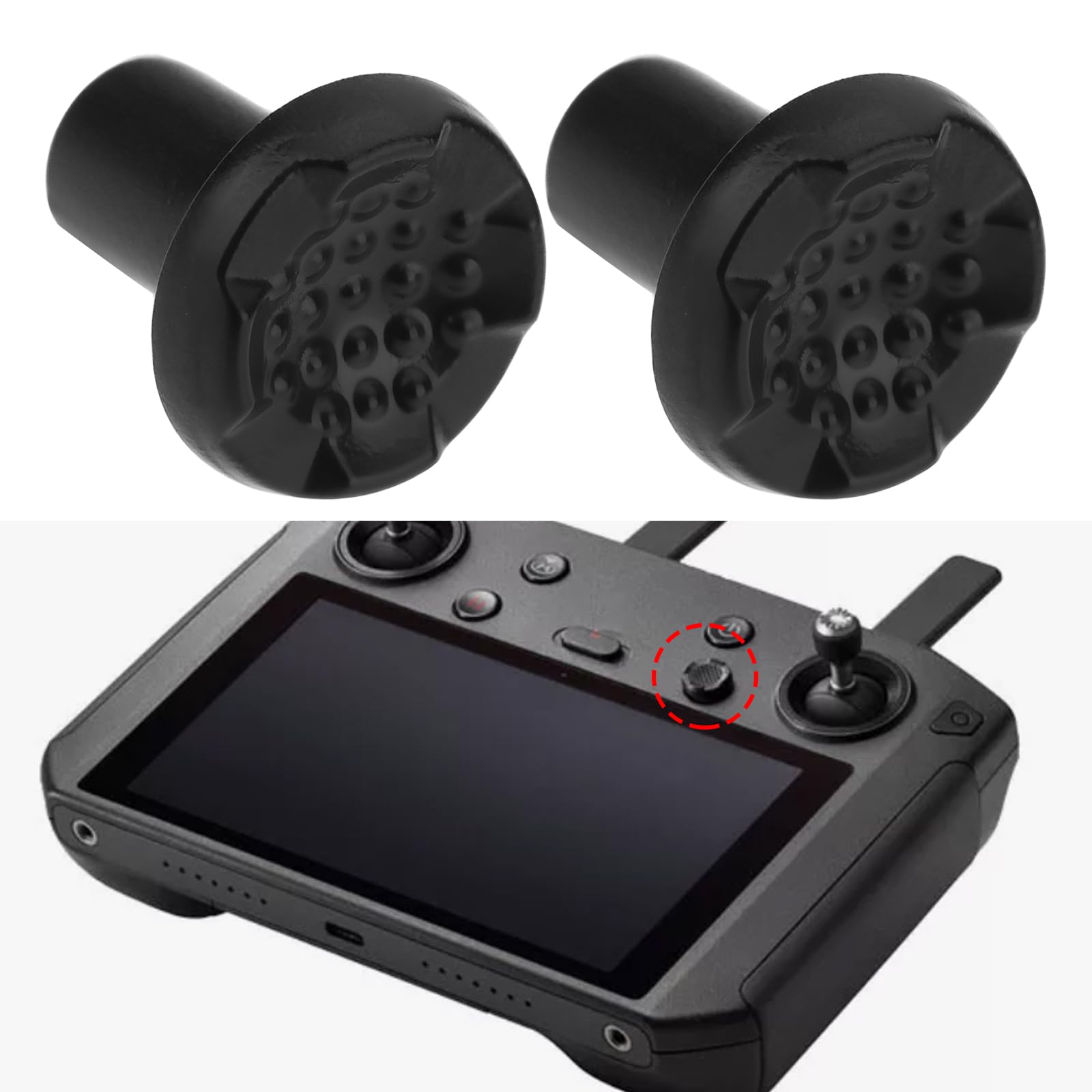 SG Store 2Pcs Remote Controller Thumb 5D Rocker Button Compatible with DJI Mavic Pro 2Pro - Image 3