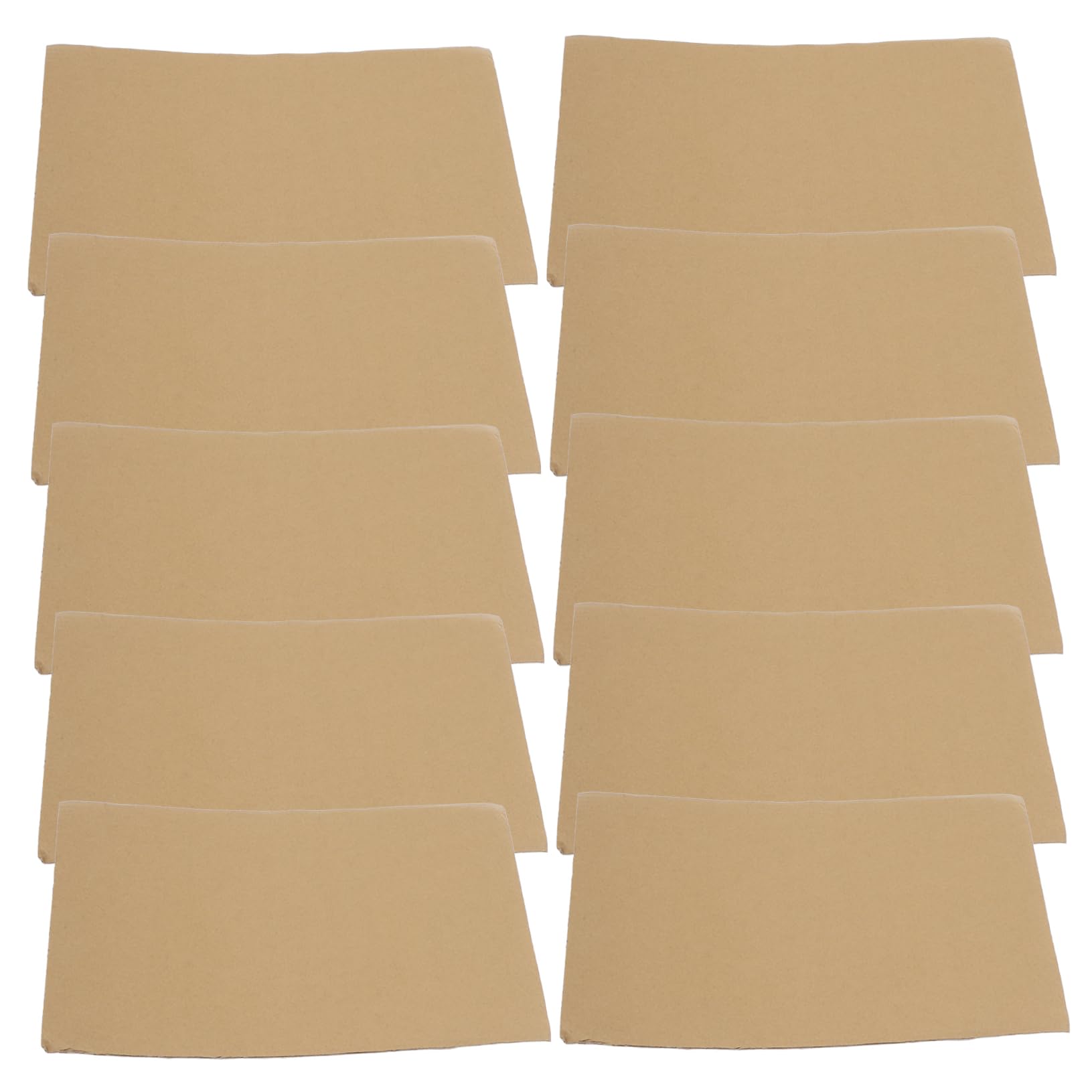 Carton ondulé Uonlytech rigide et léger pour bricolage craft - 10pcs
