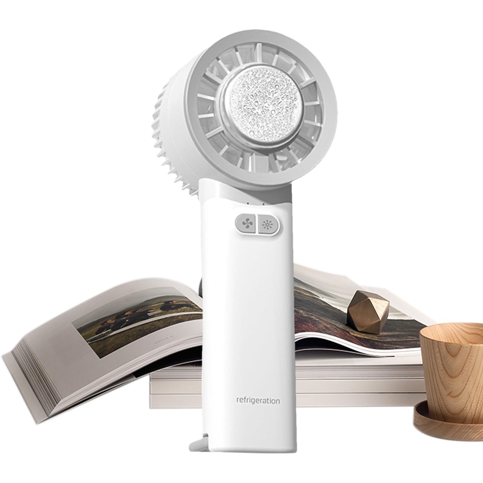 Ventilateur avec refroidissement à glace pour voyage maison randonnée maquillage
