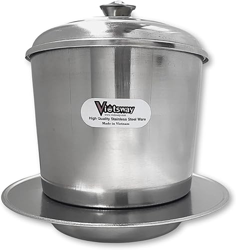 Miniatura 3 de Taza de café vietnamita de acero inoxidable con filtro de café (tamaño S a XL) Jumbo (tamaño 10 (XL Jumbo))