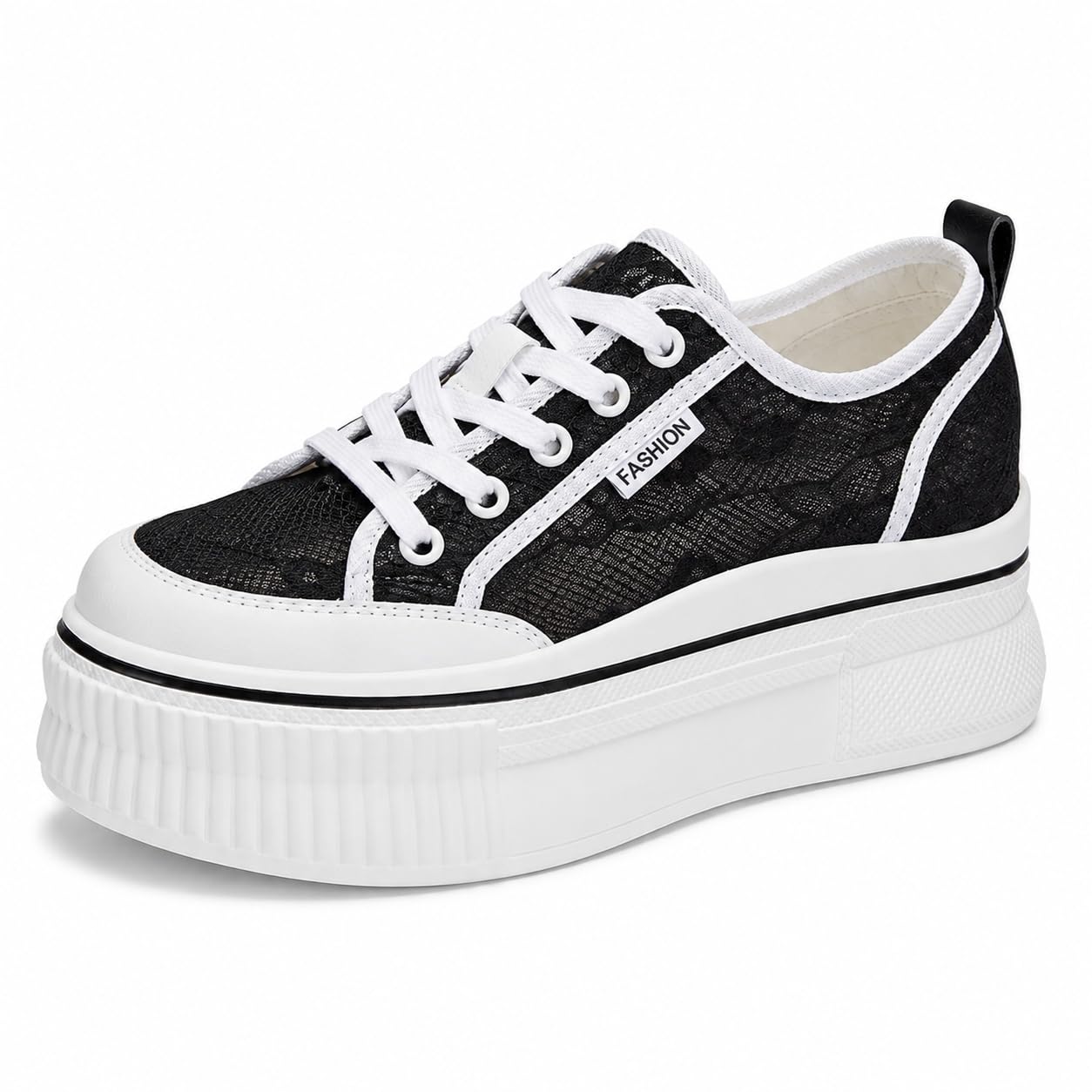 ENEN Zapatillas Mujer Encaje