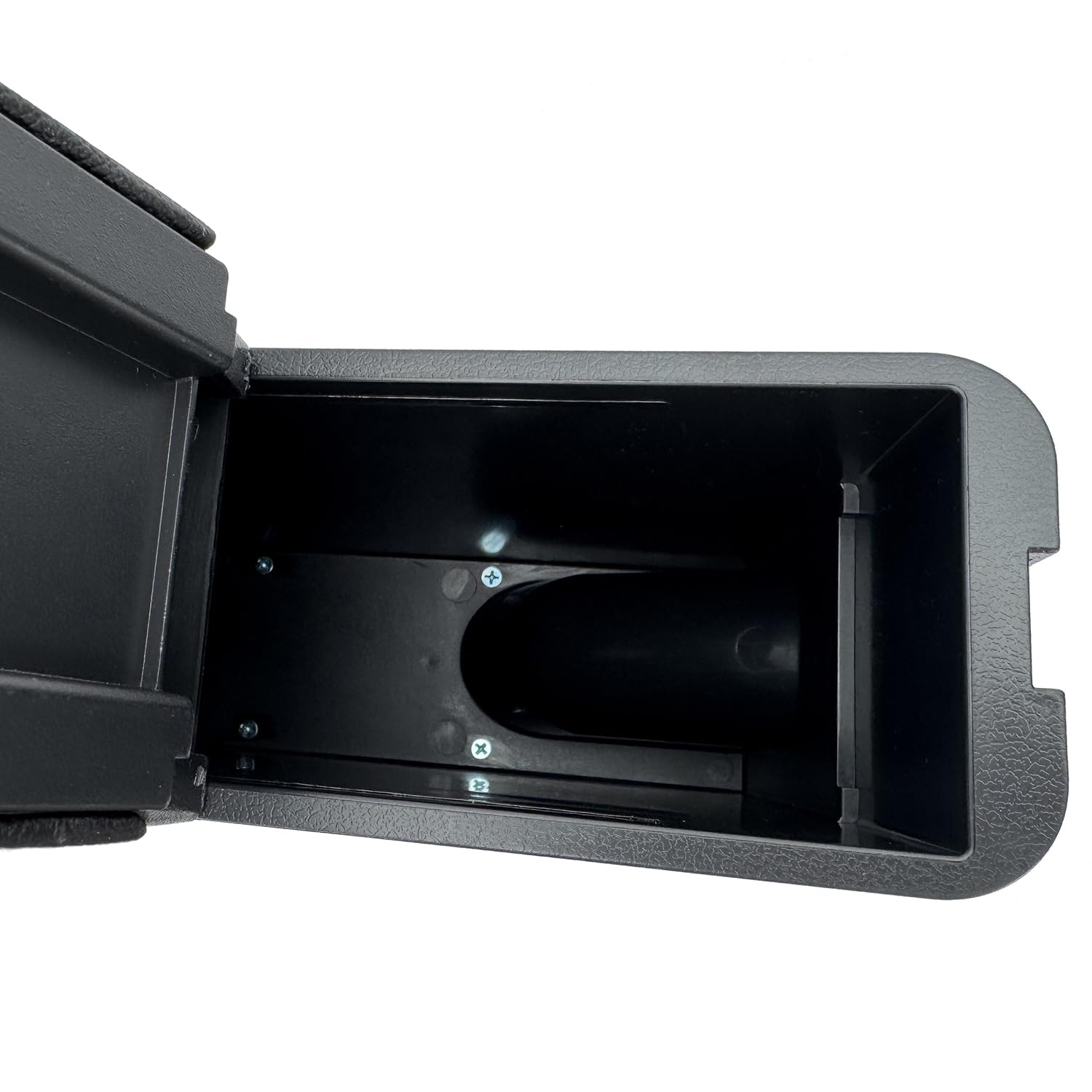 YJYWZH Braccioli per Leapmotor T03 2020-2024 Bracciolo, Doppio Strato Centrale Console vano Nero Pelle (Nero)